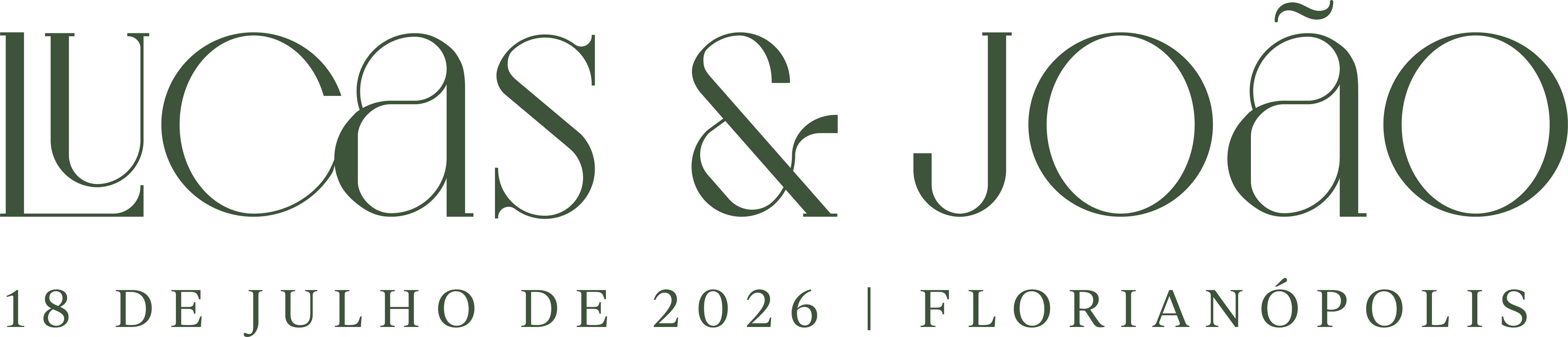 Lucas & João - 18 de Julho de 2026 | Florianópolis